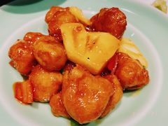 菠萝什果咕噜肉-港丽餐厅(高德置地店)