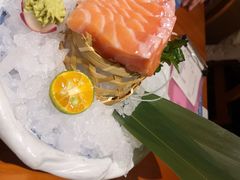 三文鱼刺身-有喜屋·烧鸟·居酒屋(三钢里店)