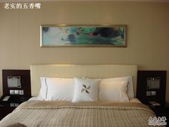 福朋标志性格子被套-杭州龙禧福朋喜来登酒店