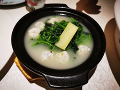 西洋菜煲鲮鱼丸-维园悦谱·海派家常菜(乌鲁木齐南路店)