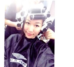 烫发过程中…尼采沙龙-霓·Hair