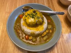 芝士牛肉汉堡咖喱饭-红小满休闲餐厅(十全街店)