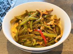 豆角丝炒肉拌转百刀-日上三甘(三里屯店)