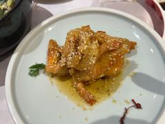 蜜汁酥皮虾-味+新京宴·烤鸭·北京菜(创意谷店)