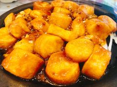 铁板肉末豆腐-北方工业大学学生餐厅