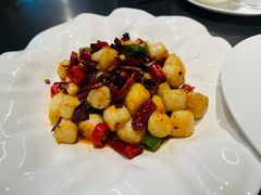 干椒炒鲜瑶柱-东莱馋房(陆家嘴店)