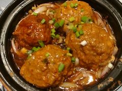 手打狮子头-皇城根北京风味主题餐厅(滨海万达店)