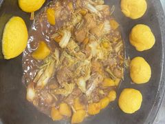 -粘豆包柴火铁锅炖
