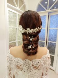 点击看大图 艾米丽新娘造型-艾米丽婚纱礼服