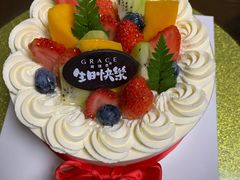 -格瑞思动物奶油生日蛋糕(圆融店)