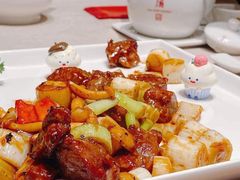 山菌葱爆雪花牛肉-尚一汤·粤菜海鲜(环球港店)