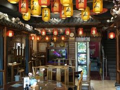 -东来菜馆•手抓海鲜家常菜•海鲜锅贴(鸽子窝店)