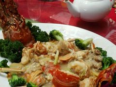龙虾焗面-万柳阁小馆·花园餐厅(龙潭湖店)