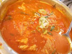 猪颈肉泡菜汤-金北顺大锅家(신사본점)