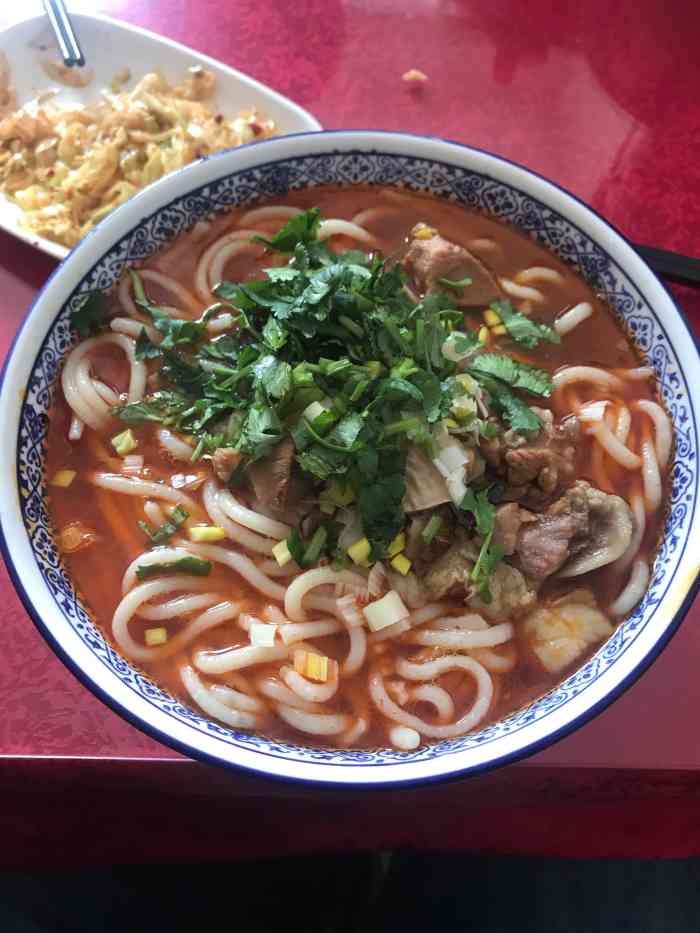 陕北绥德羊肉面-"当我坐在那里听到进来的顾客说老板和之.