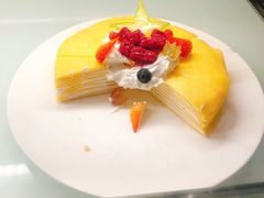 榴莲千层蛋糕-喝彩海鲜自助餐厅(宜宾城市名人酒店)