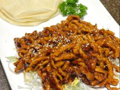 章丘大葱酱爆肉丝-老牌坊鲁菜名店(聊城美食岛店)