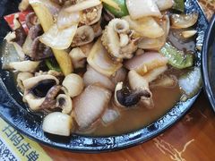 炒八爪鱼-台州老六海鲜面馆(上南总店)