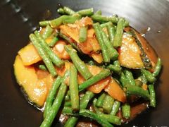 老南瓜烧豇豆-香园茶社·金陵小灶(老门东店)