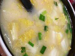 鸡汤小白菜煮榆林豆腐-西贝(上海我格广场店)