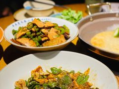 擂辣椒荷包蛋-吃饭皇帝大土家民族菜(正大广场店)