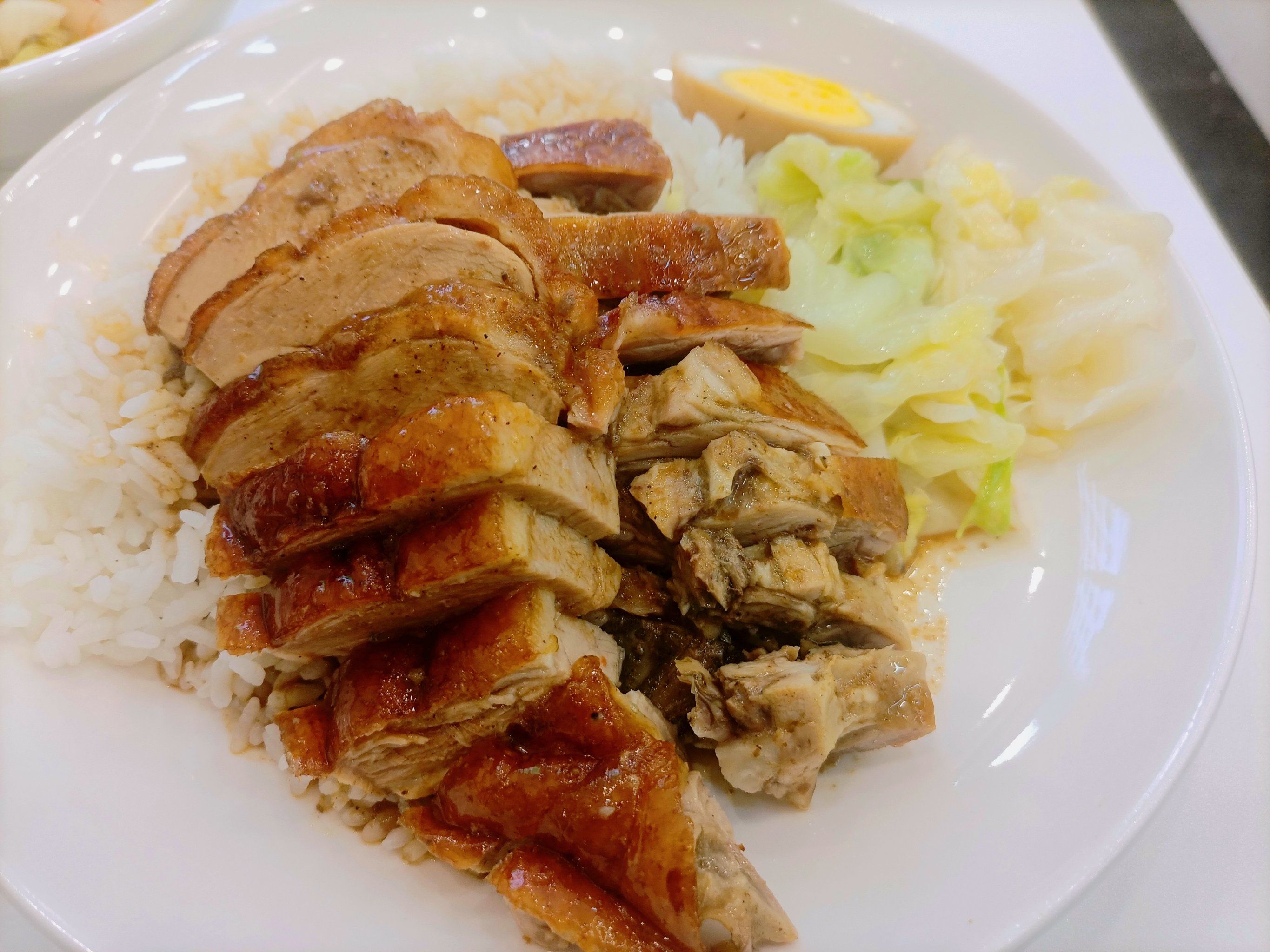 脆皮烧鸭饭好好食