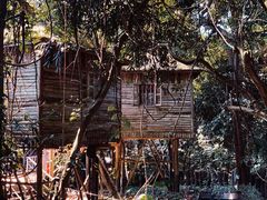 -天门沟九州驿站树上汤泉