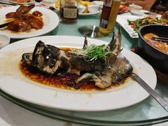 清蒸花尾龙趸斑-稻香酒家·33年老字号·港式粤菜(富邦中心店)