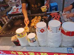 烤冷面-许西美食一条街