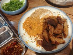 -明洞阿姨·韩式酱蟹烤肉·创意料理(三元桥店)