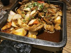 干锅糯香掌-嘎嘎鸭脑壳(金琴店)