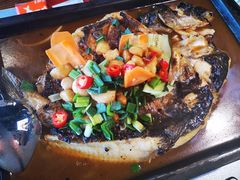 -探鱼·鲜青椒爽麻烤鱼(中天广场店)
