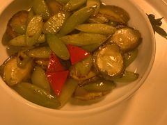 芥兰炒大连鲍-解香楼(八盘岭路店)