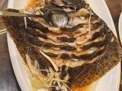 清蒸活多宝鱼-滨海小渔村·海肠捞饭·鲅鱼水饺·特色老火鱼丸汤(华田店)