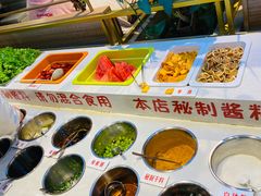 自助调料区-老板娘的烤肉店(港湾广场店)
