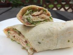 香草鸡肉拉发卷-香草叶披萨·咖啡·啤酒(翰林邻里中心店)