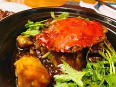 膏蟹粉丝煲-马勒别墅·中餐厅