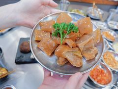 烤猪皮-黑豚黨韩国烤肉料理(悦然时光店)
