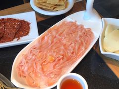 精品鲜鹅肠-纸盐河码头火锅(十八梯店)