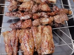 -东北烧烤铁锅炖水库鱼