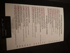菜单-L'ATELIER de Joel Robuchon(外滩18号店)