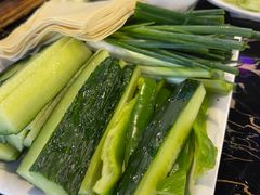 蔬菜拼盘-火枪手串吧·鹤岗小串涮肚(亦庄店)