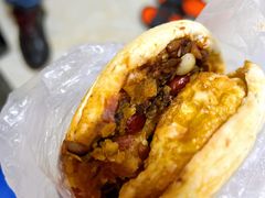 蛋菜夹馍-老马家马蓉蛋菜夹馍·腊牛肉夹馍(回民街店)