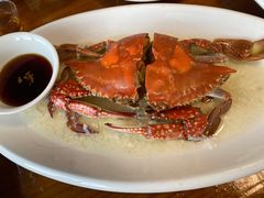 广式蒸梭子蟹-大金山酒店