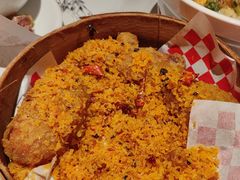 金蒜咸蛋黄鸡翅-避风塘·金牌店·夜宵(金玉兰店)