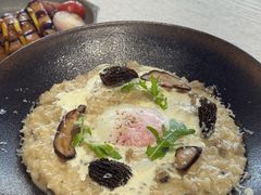 温泉蛋黑白松露野生杂菌烩饭-娜娜家•Nana's restaurant(国金汇店)