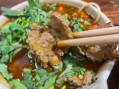 麻辣香菜牛肉-老瓦房冷锅串串(文殊院店)