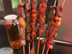 羊肉串-赤铁扒拉锅·烤串·烤鸽子