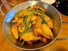 干锅土豆片-第二外国语学院-韩国餐厅(朝阳路店)