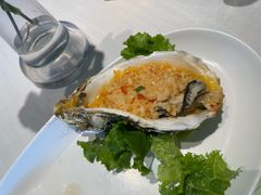 蒜蓉乳山生蚝-开海·红岛海鲜虾水饺(石老人店)